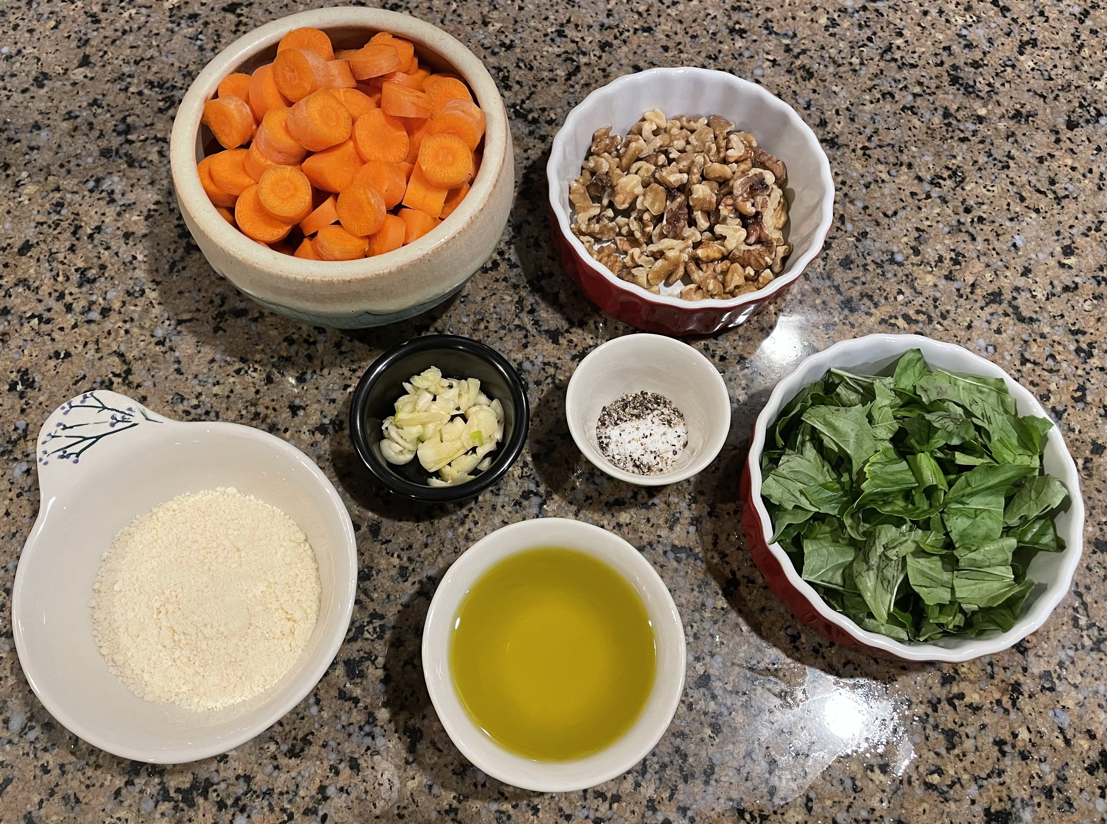View of Vegetable Pesto Pasta Formula (3 Variations)